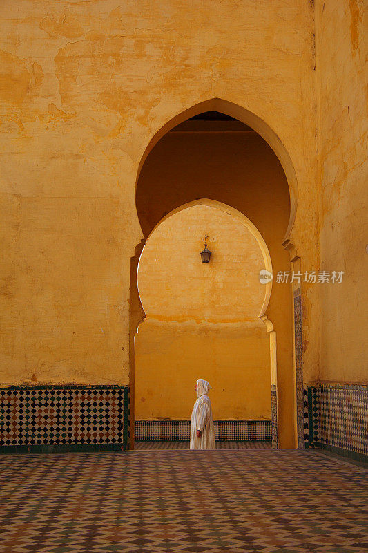 Moulay Ismail陵墓在摩洛哥